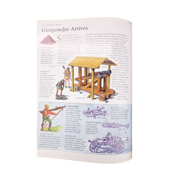 Vintage Exploring History Ancient Weapons Hardcover Book By Will Fowler Hardback - Picture 5 of 13